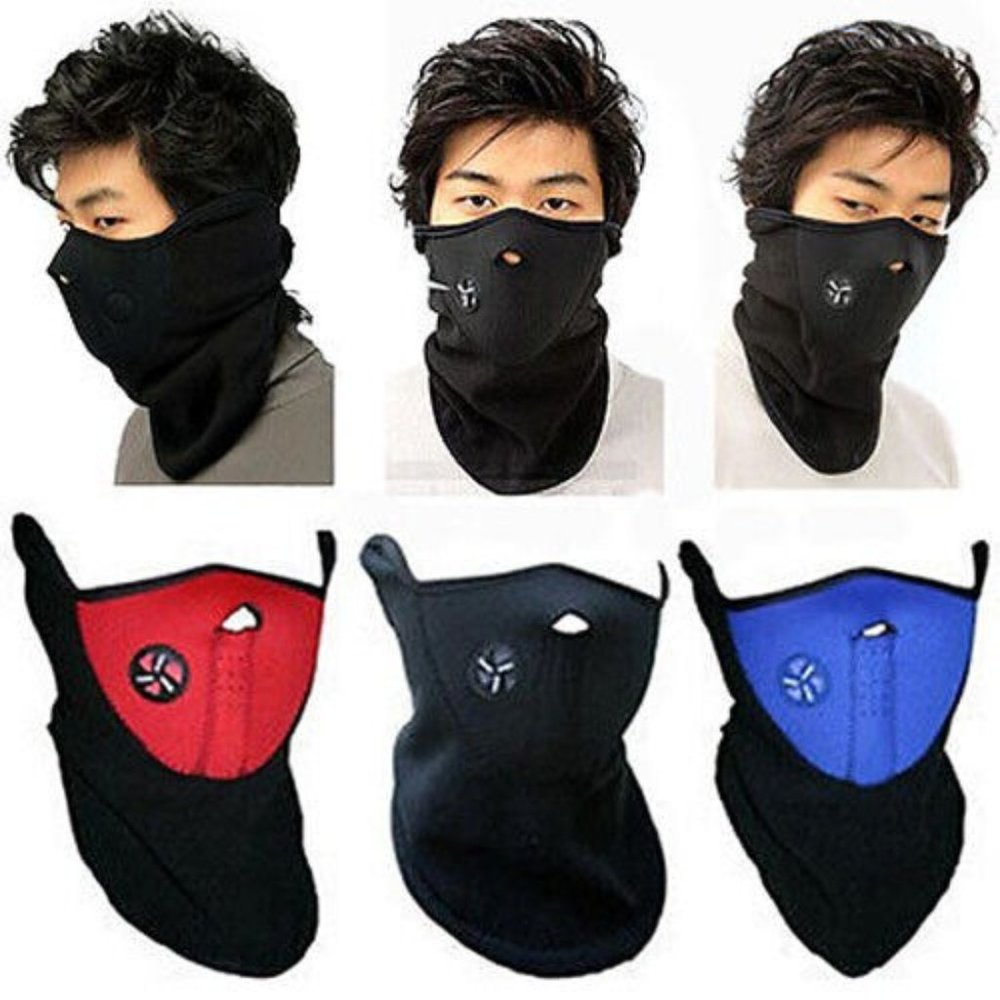 Premium Quality Half Face Neck Warmer Gaiter Mask Winter Riding Cycling Mask Win